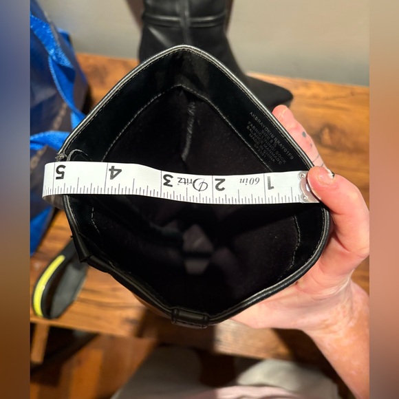 Anne Klein Black Heeled Boots - Picture 11 of 13